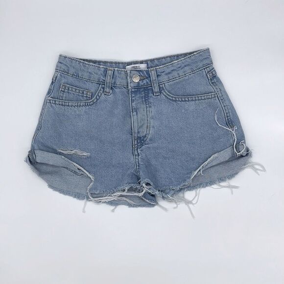 𝅺forever 21 Cutoff Jean Shorts New Without Tags - Picture 1 of 2